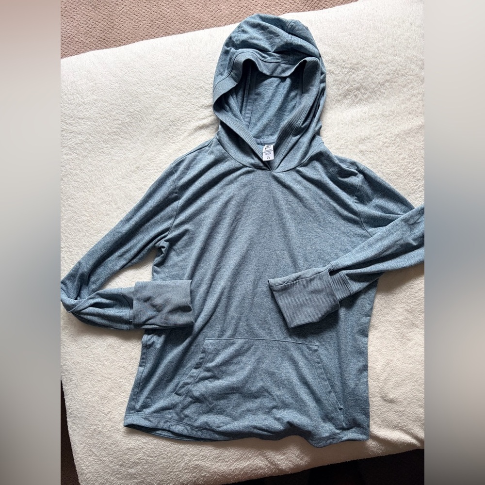 Athleta Girl Blue Thin Hoodie